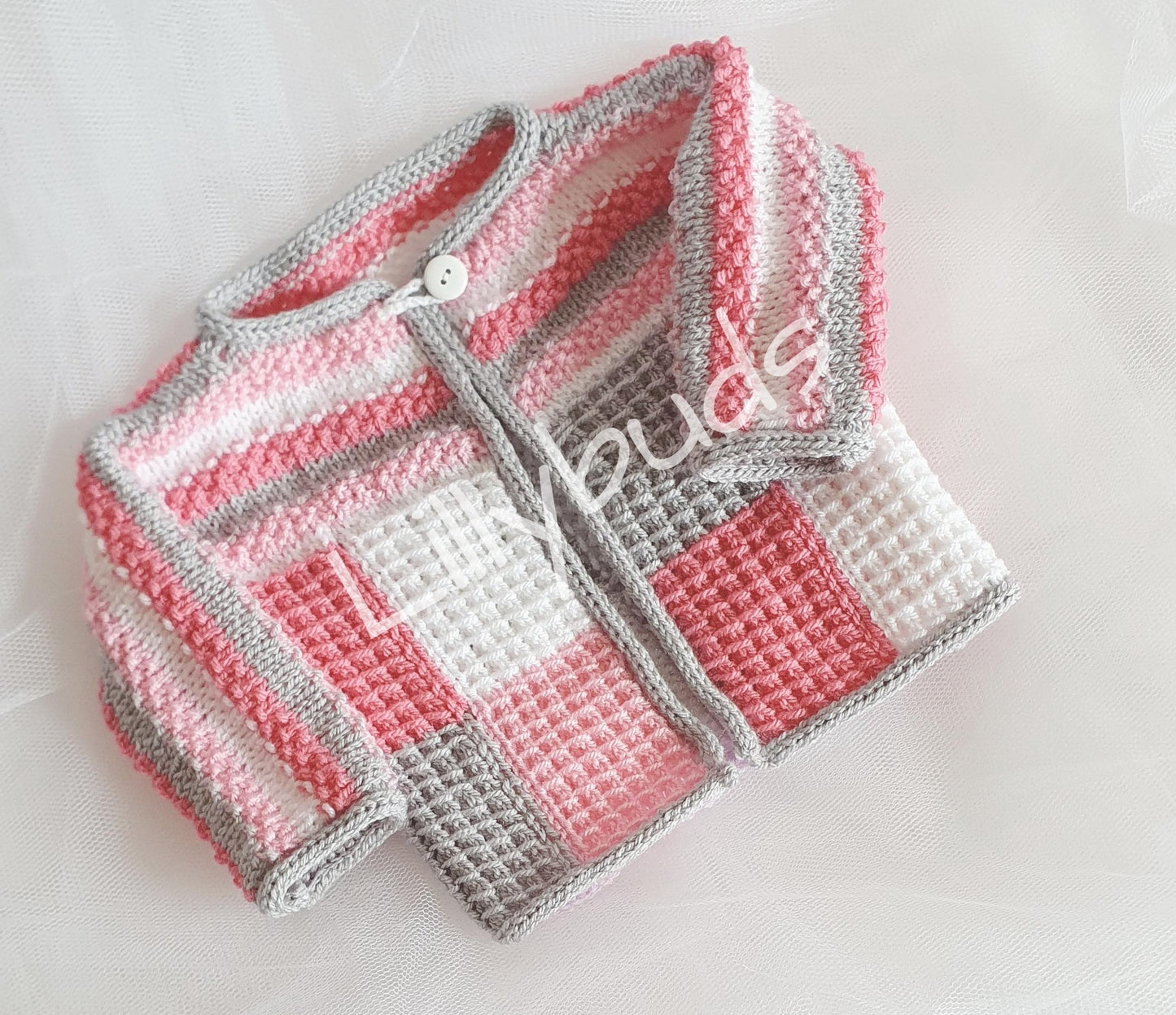Hello Sunshine Colourful Cardigan 6 Months–5 Years Knitting Pattern