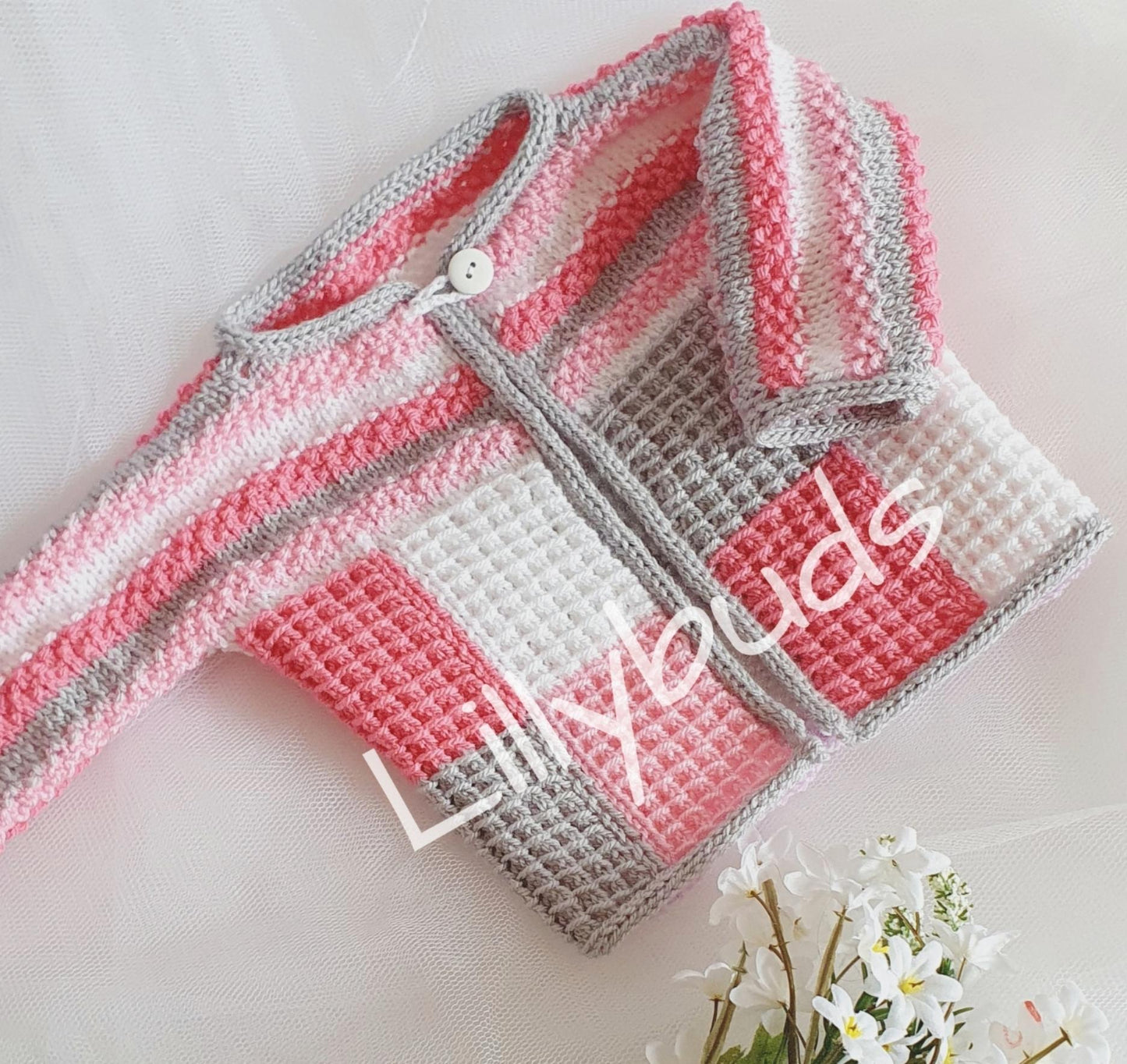 Hello Sunshine Colourful Cardigan 6 Months–5 Years Knitting Pattern