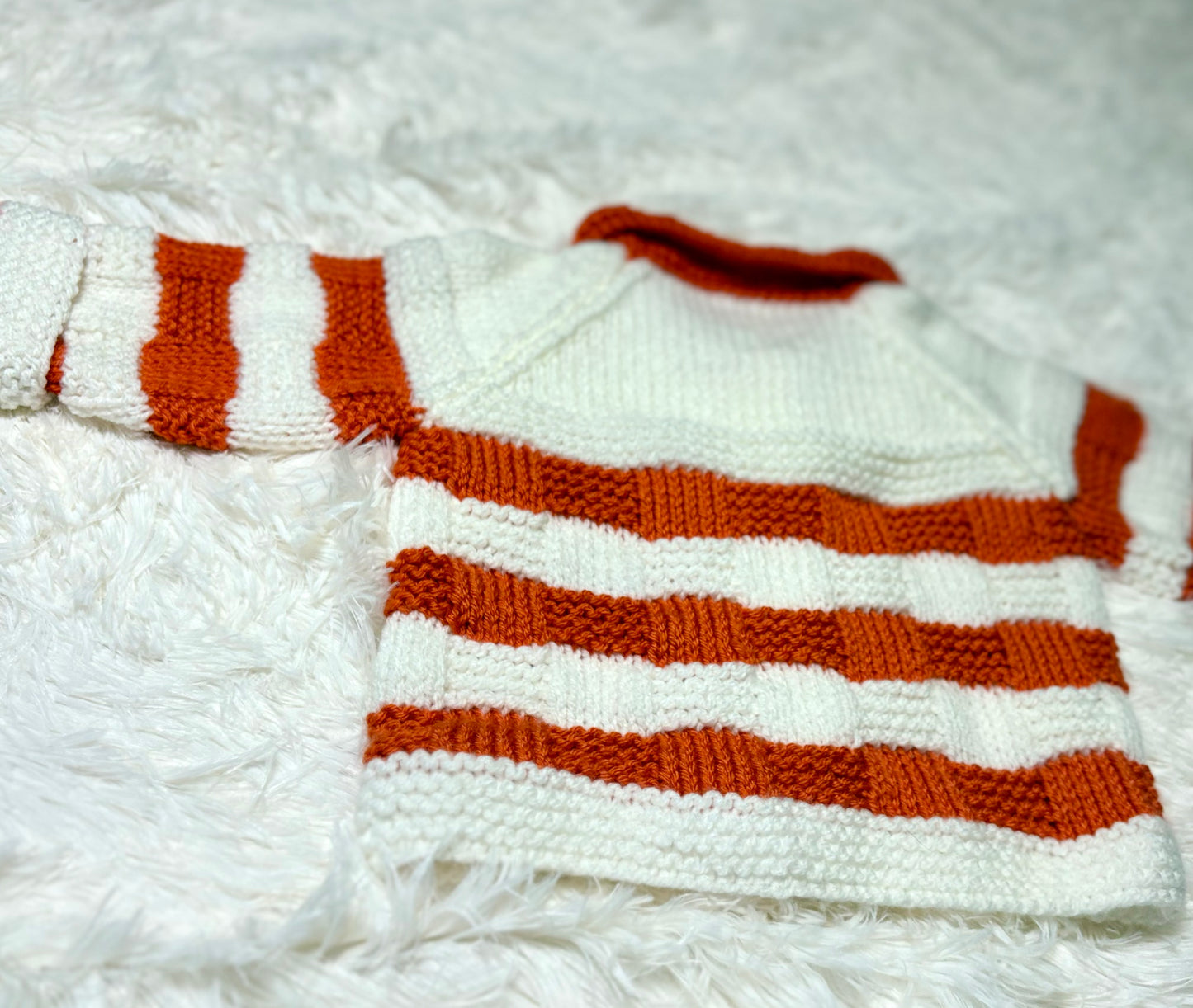 Hopscotch Collared Cardigan 20"-24" Knitting Pattern