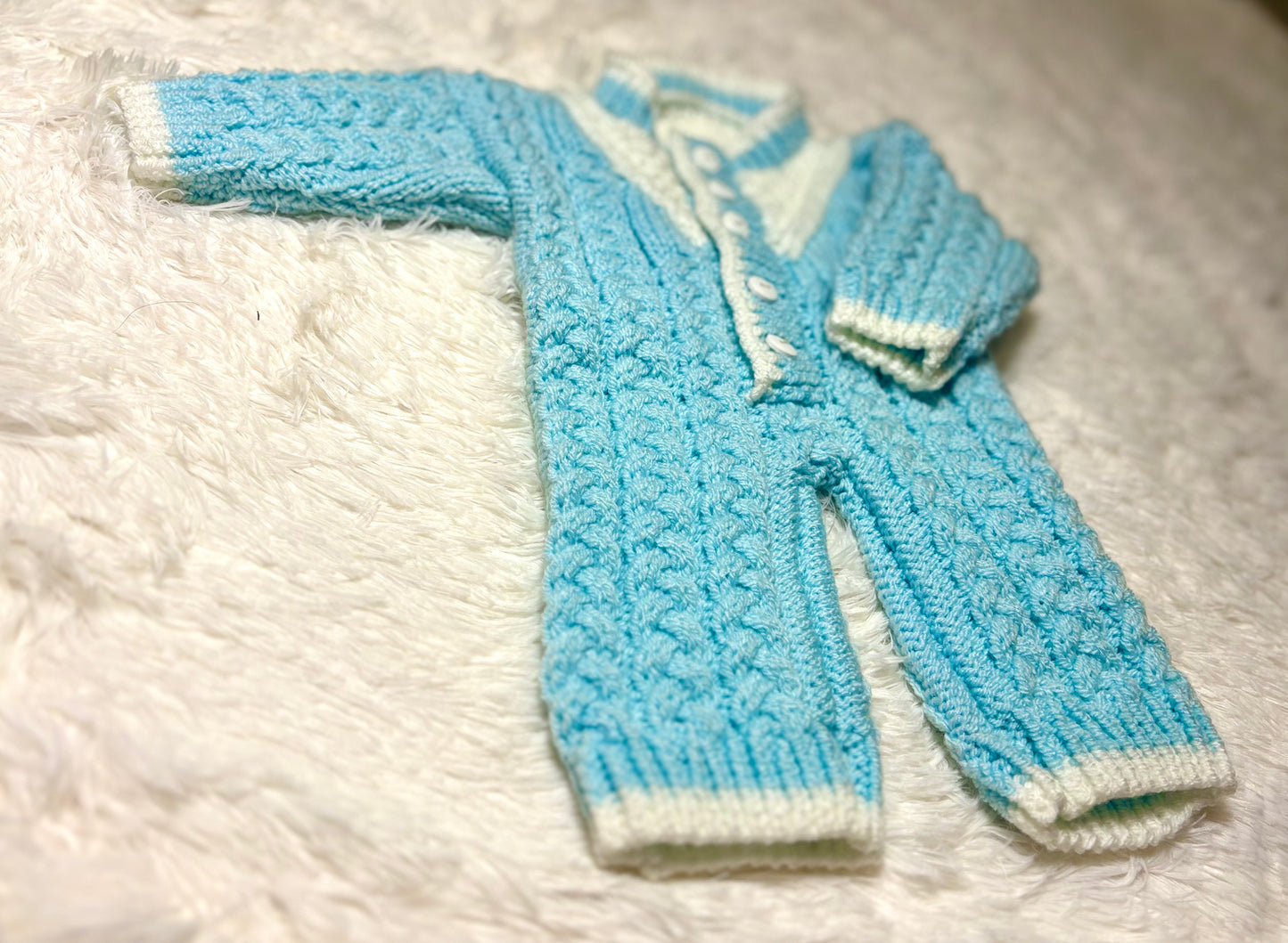 Cullen Romper Baby Knitting Pattern