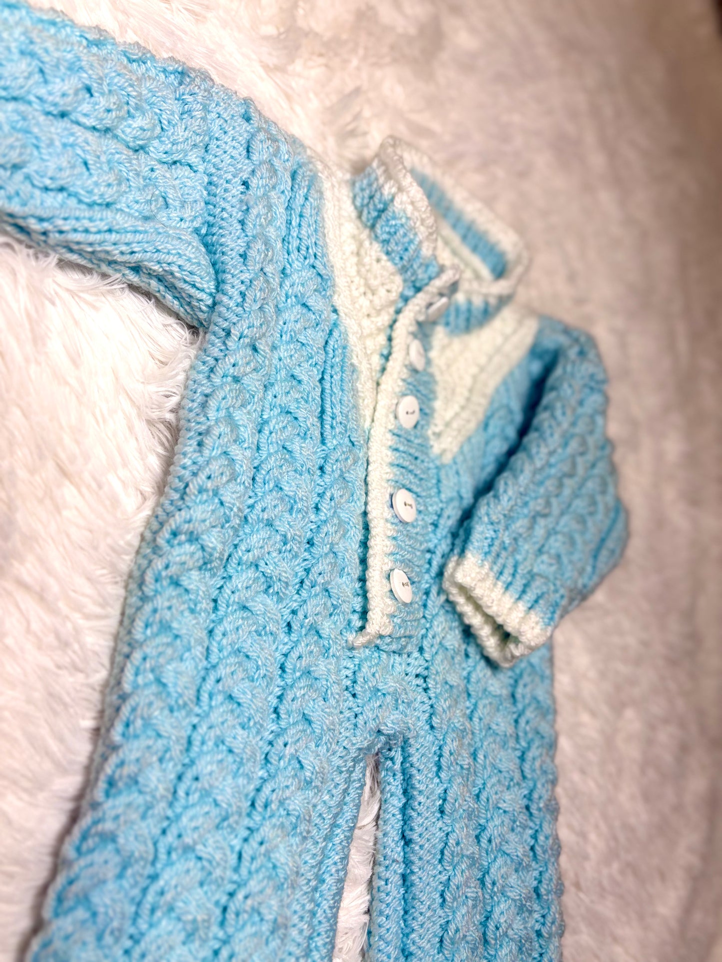 Cullen Romper Baby Knitting Pattern