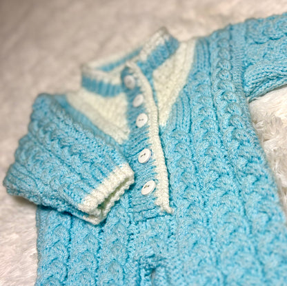 Cullen Romper Baby Knitting Pattern