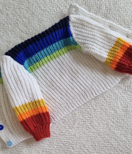 Confetti Multicolour Textured Cardigan 1–4 Years Baby & Toddler Knitting Pattern